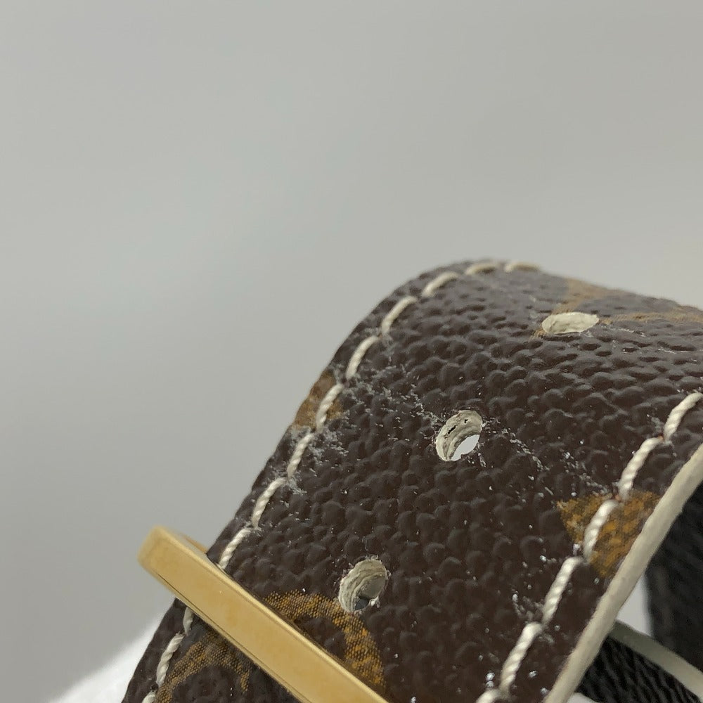 LOUIS VUITTON M40597 シャイニーモノグラム ロックイットPM トートバッグ カバン ハンドバッグ キャンバス レディース ブラウン