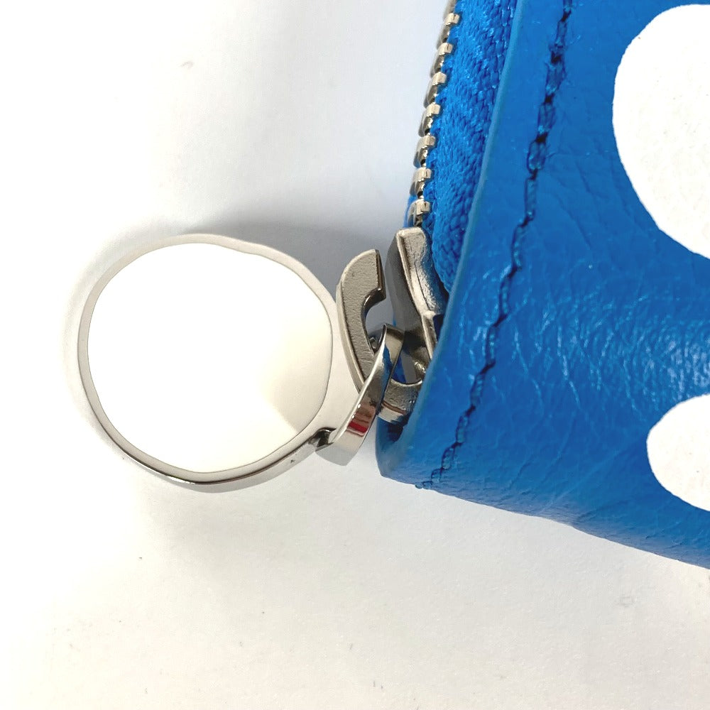LOUIS VUITTON M81954 LV×YK 草間彌生コラボ ジッピーウォレット インフィニティ ドット モノグラムアンプラント 長財布 モノグラムアンプラントレザー メンズ ブルー