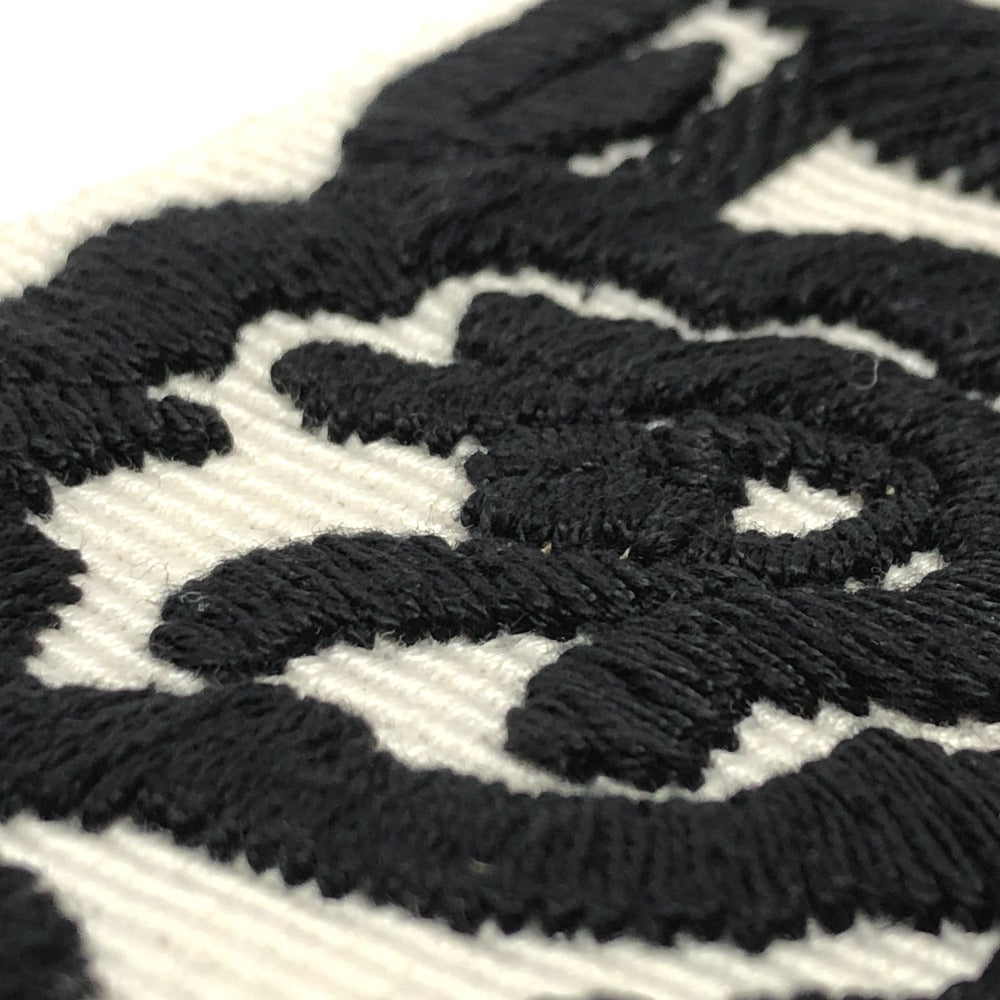 Dior メキシカンフラワーベルト エンブロイダリー ロゴ 刺繍 ズボン用ベルト ベルト キャンバス レディース ホワイト