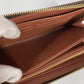 LOUIS VUITTON M42616 モノグラム ジッピーウォレット ラウンドファスナー 長財布 モノグラムキャンバス レディース ブラウン