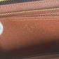 LOUIS VUITTON M42616 モノグラム ジッピーウォレット ラウンドファスナー 長財布 モノグラムキャンバス レディース ブラウン