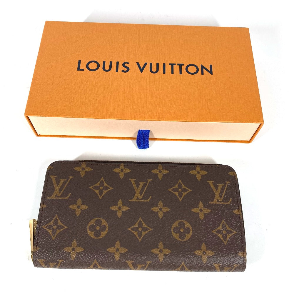 LOUIS VUITTON M42616 モノグラム ジッピーウォレット ラウンドファスナー 長財布 モノグラムキャンバス レディース ブラウン