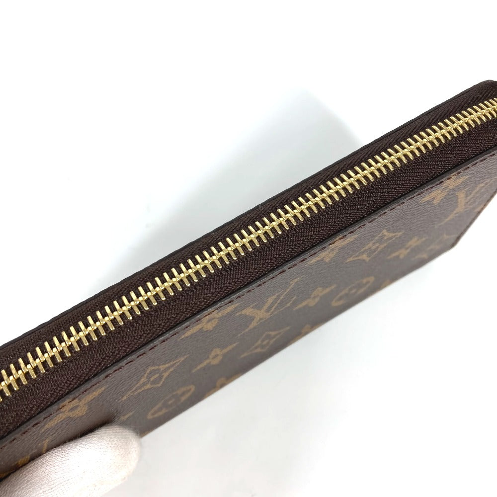 LOUIS VUITTON M42616 モノグラム ジッピーウォレット ラウンドファスナー 長財布 モノグラムキャンバス レディース ブラウン
