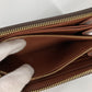 LOUIS VUITTON M42616 モノグラム ジッピーウォレット ラウンドファスナー 長財布 モノグラムキャンバス レディース ブラウン