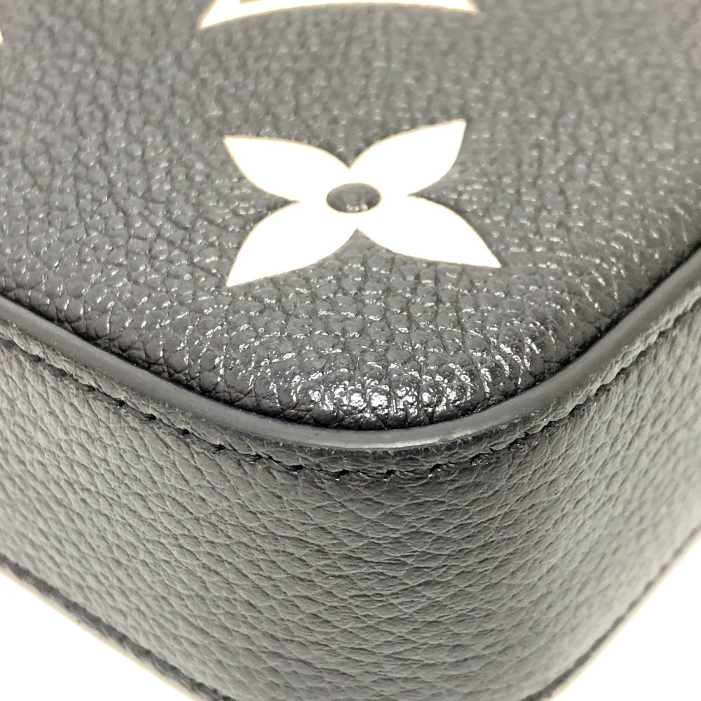 LOUIS VUITTON M80482 モノグラムアンプラント ポシェット・フェリシー チェーンウォレット ショルダーバッグ 長財布 モノグラムアンプラントレザー レディース ブラック