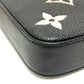 LOUIS VUITTON M80482 モノグラムアンプラント ポシェット・フェリシー チェーンウォレット ショルダーバッグ 長財布 モノグラムアンプラントレザー レディース ブラック
