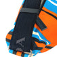 PRADA 2VY007 Striped Triangle Bayadere Canvas Crossbody Shoulder Bag for Men, Orange