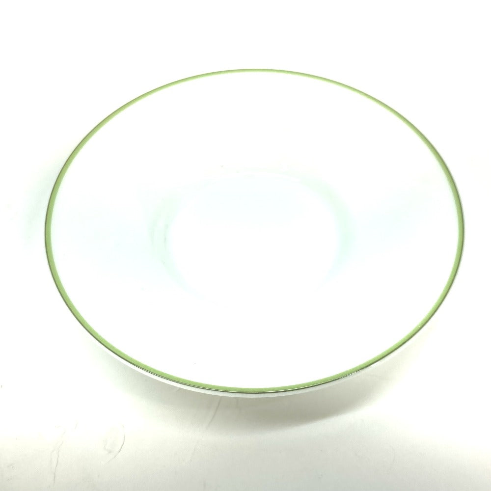 HERMES コップ プレート 皿 食器 Rhythm リズム ティーカップ＆ソーサー 2客 ティーカップ 陶器 レディース ホワイト