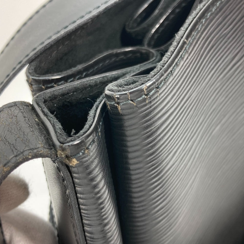 LOUIS VUITTON M80155 エピ サック デポールGM 肩掛け ショルダーバッグ エピレザー レディース ノワール ブラック