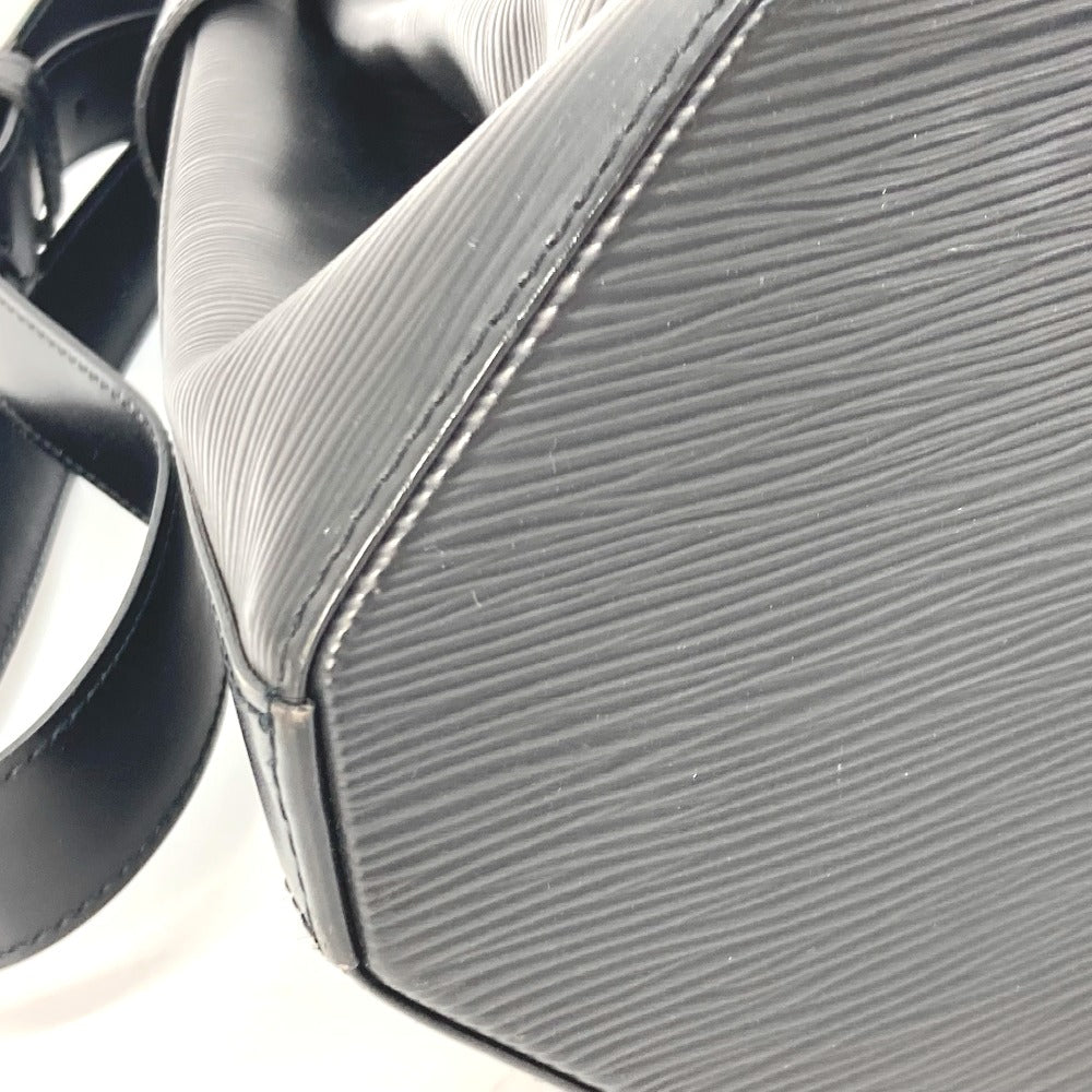 LOUIS VUITTON M80155 エピ サック デポールGM 肩掛け ショルダーバッグ エピレザー レディース ノワール ブラック