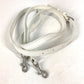 BALENCIAGA 596159 ロゴ ヴィルXXS 2WAY ハンドバッグ トートバッグ 斜め掛け ショルダーバッグ レザー レディース ホワイト