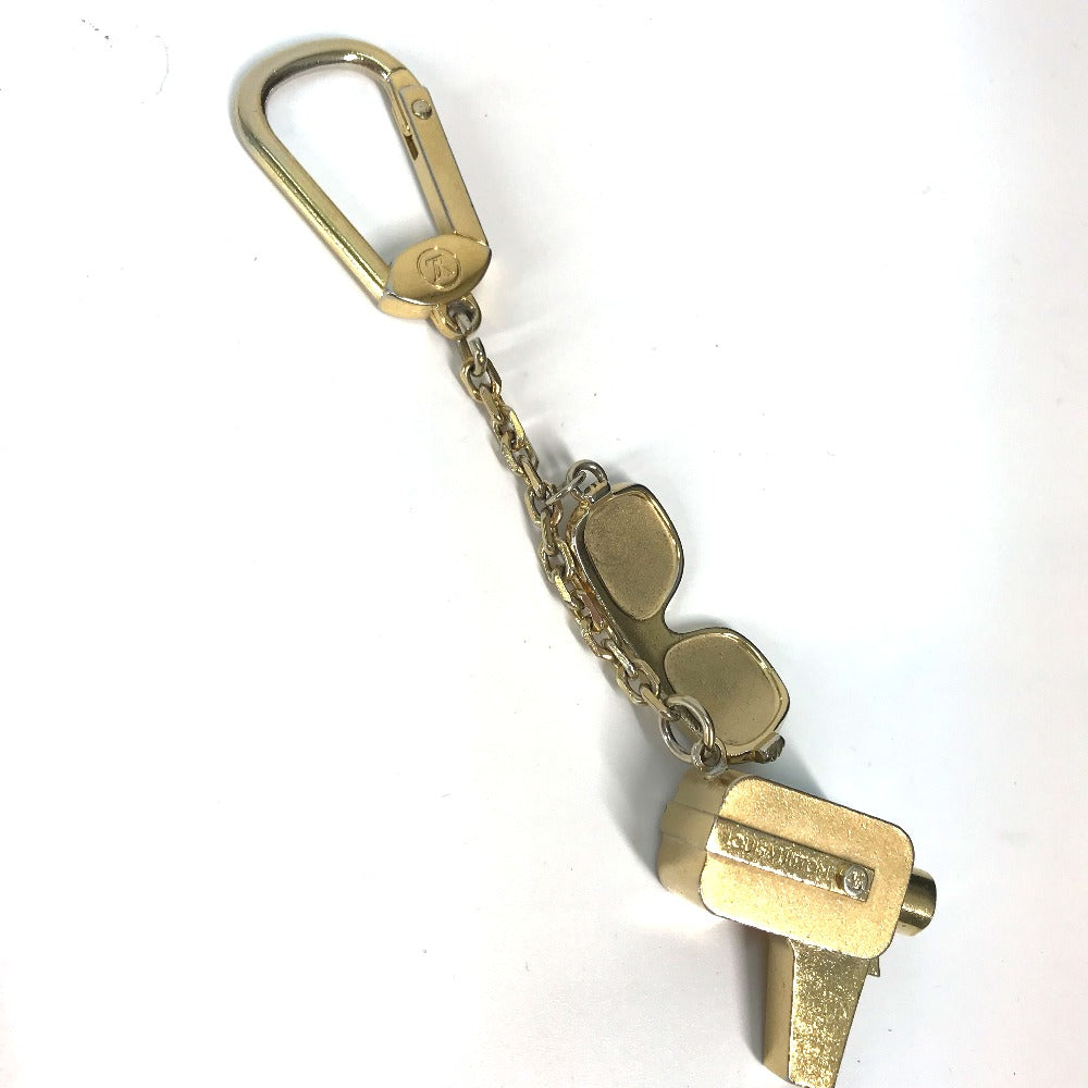 LOUIS VUITTON M65383 Eyeglasses, Gun Sunglasses, Porte-Clés Cannes Bag Charm, Keychain, Metal, Men's, Gold