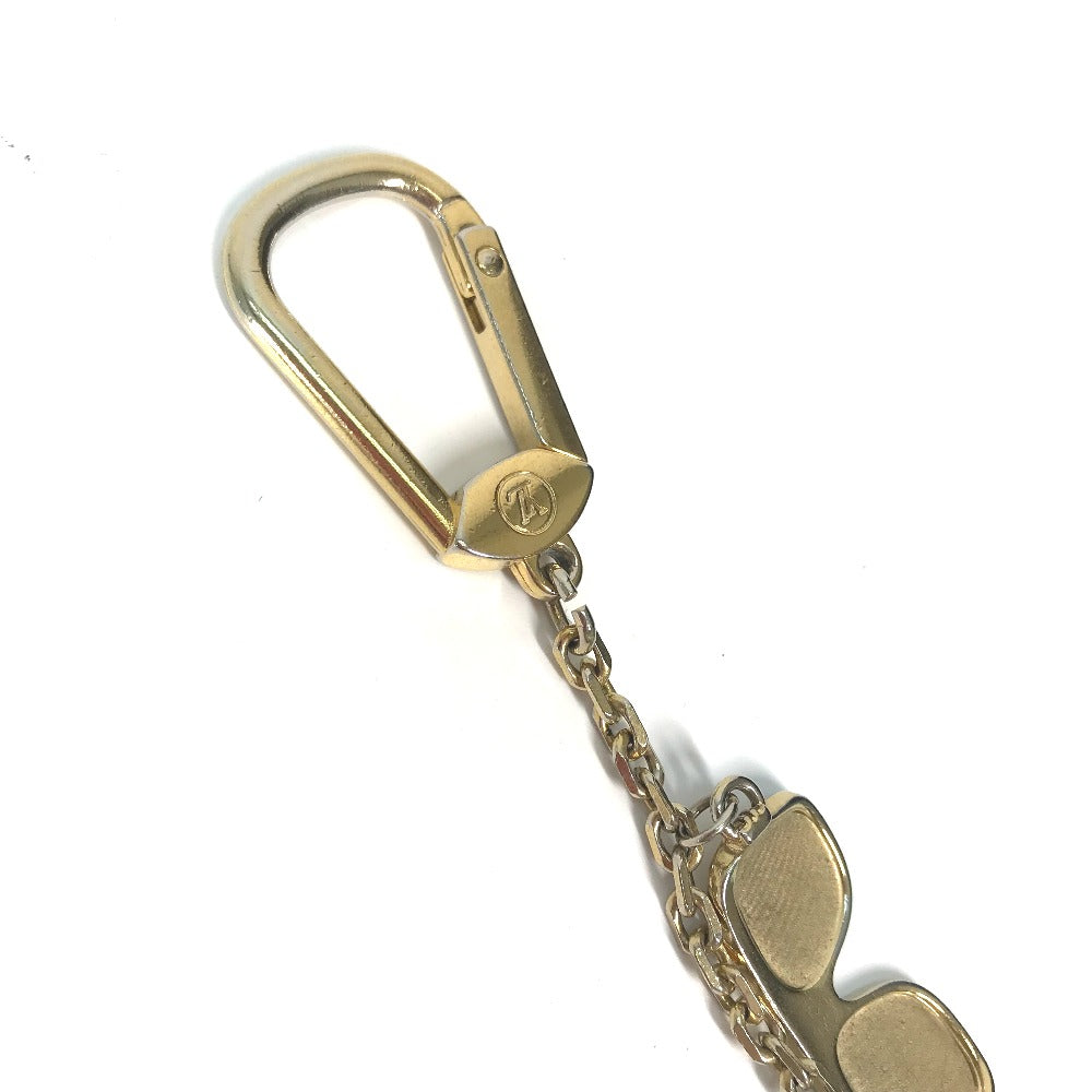 LOUIS VUITTON M65383 Eyeglasses, Gun Sunglasses, Porte-Clés Cannes Bag Charm, Keychain, Metal, Men's, Gold