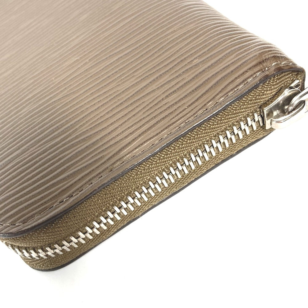 LOUIS VUITTON M60967 エピ ジッピーウォレットヴェルティカル ラウンドファスナー 長財布 エピレザー メンズ トープ ブラウン