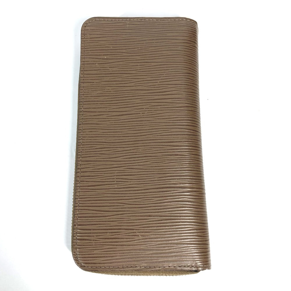 LOUIS VUITTON M60967 エピ ジッピーウォレットヴェルティカル ラウンドファスナー 長財布 エピレザー メンズ トープ ブラウン
