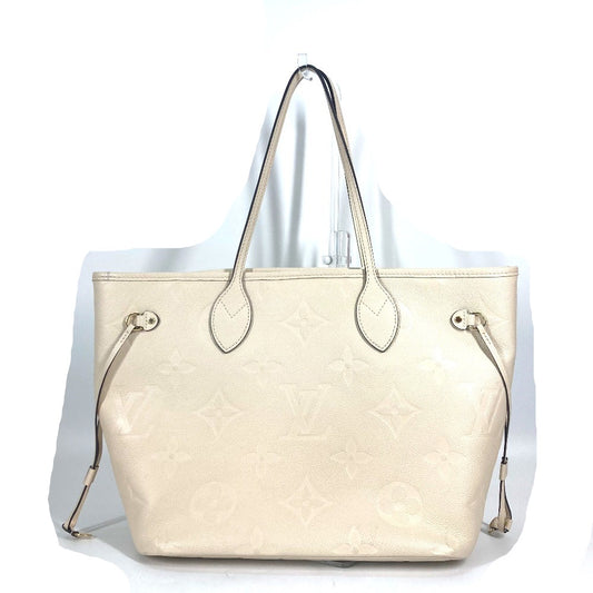 LOUIS VUITTON M46676 モノグラムアンプラント ネヴァーフル MM ショルダーバッグ カバン 肩掛け トートバッグ モノグラムアンプラントレザー レディース クレーム ベージュ