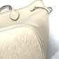 LOUIS VUITTON M46676 モノグラムアンプラント ネヴァーフル MM ショルダーバッグ カバン 肩掛け トートバッグ モノグラムアンプラントレザー レディース クレーム ベージュ