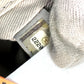 CHANEL ロゴ トートバッグ 肩掛け ドーヴィルMM カバン チェーン ショルダーバッグ レザー レディース ネイビー