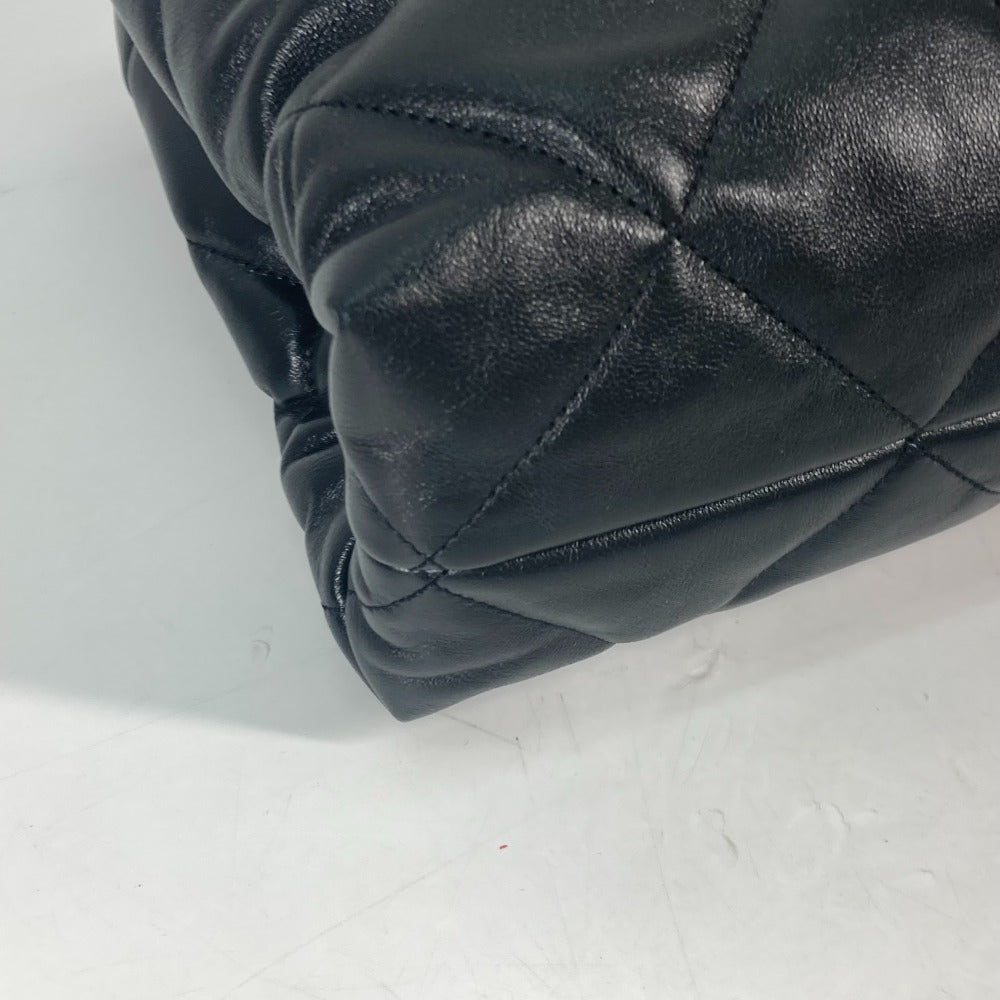 CHANEL AS3502 チェーンバッグ キルティング マトラッセ スモールショッピングバッグ カバン CC ココマーク ショルダーバッグ ラムスキン レディース ブラック