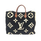 LOUIS VUITTON M55420 モノグラム・テディ オンザゴー GM トートバッグ 2WAYバッグ カバン ファー ショルダーバッグ レザー レディース ブラウン