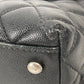 CHANEL A92991 トップハンドル チェーン CC ココマーク キルティング マトラッセ 2WAY ショルダーバッグ 斜め掛け カバン ハンドバッグ キャビアスキン レディース ブラック