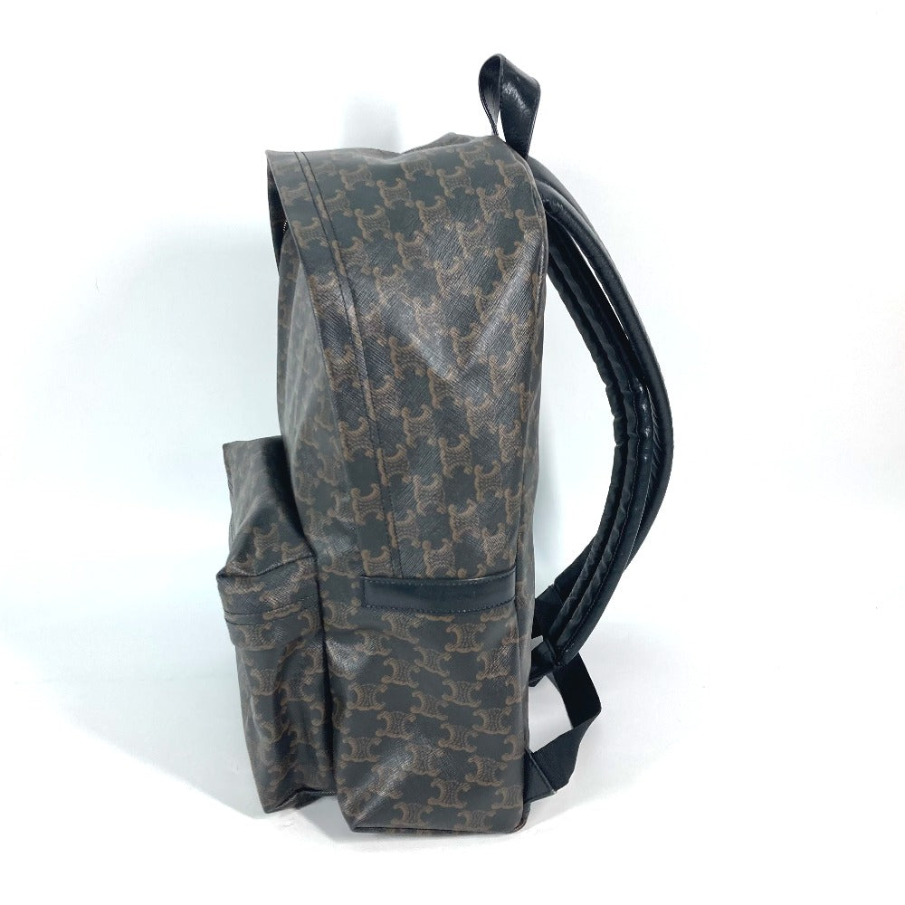 CELINE カバン トリオンフ バックパック リュックサック レザー レディース ブラウン