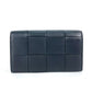 BOTTEGA VENETA 651387 ロングウォレット マキシイントレチャート フラップ 長財布 レザー レディース ブラック