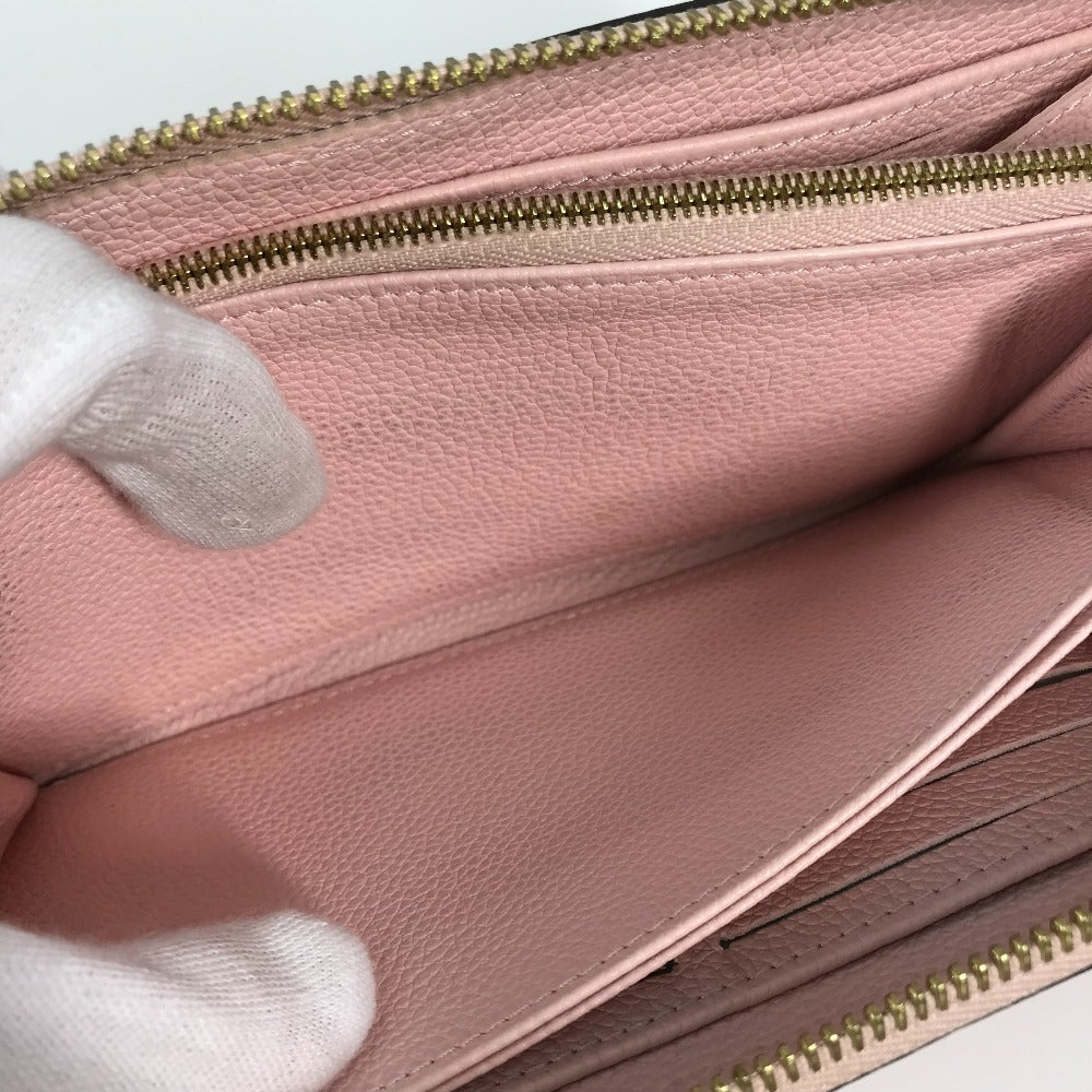 LOUIS VUITTON M80403 モノグラムアンプラント バイ・ザ・プール ジッピーウォレット ラウンドファスナー 長財布 モノグラムアンプラントレザー メンズ ブトンドローズ ピンク