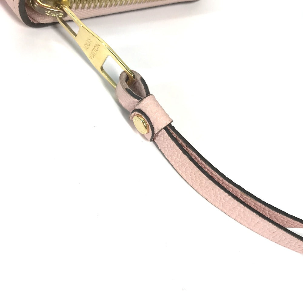LOUIS VUITTON M80403 モノグラムアンプラント バイ・ザ・プール ジッピーウォレット ラウンドファスナー 長財布 モノグラムアンプラントレザー メンズ ブトンドローズ ピンク