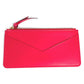 LOUIS VUITTON M61689 Monogram Vernis Portefeuille Jeanne Flap Long Wallet with Coin and Card Case, Monogram Vernis, Women's, Hot Pink