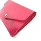 LOUIS VUITTON M61689 Monogram Vernis Portefeuille Jeanne Flap Long Wallet with Coin and Card Case, Monogram Vernis, Women's, Hot Pink