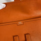 HERMES カバン Hロゴ ジジェ エラン 29 セカンドバッグ クラッチバッグ エプソン レディース オレンジ