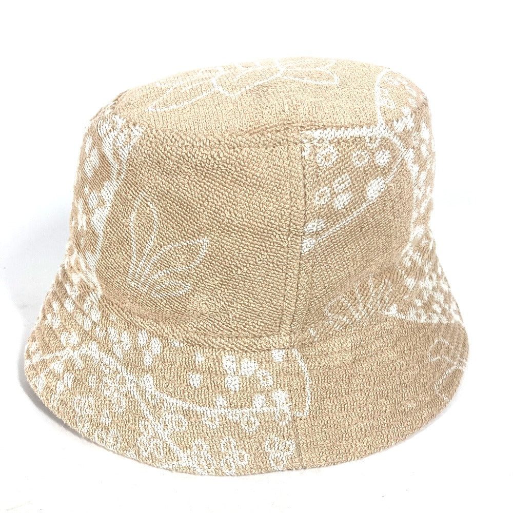 HERMES H231001N パイル ハット 《ジーン》Gene bucket hat ハット帽 帽子 バケットハット ボブハット ハット コットン レディース サーブル / ホワイト ベージュ