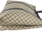 GUCCI 228668 GG Plus Vertical Tote Bag Shoulder Bag PVC/Leather Men's Beige