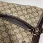 GUCCI 228668 GG Plus Vertical Tote Bag Shoulder Bag PVC/Leather Men's Beige