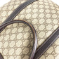 GUCCI 228668 GG Plus Vertical Tote Bag Shoulder Bag PVC/Leather Men's Beige