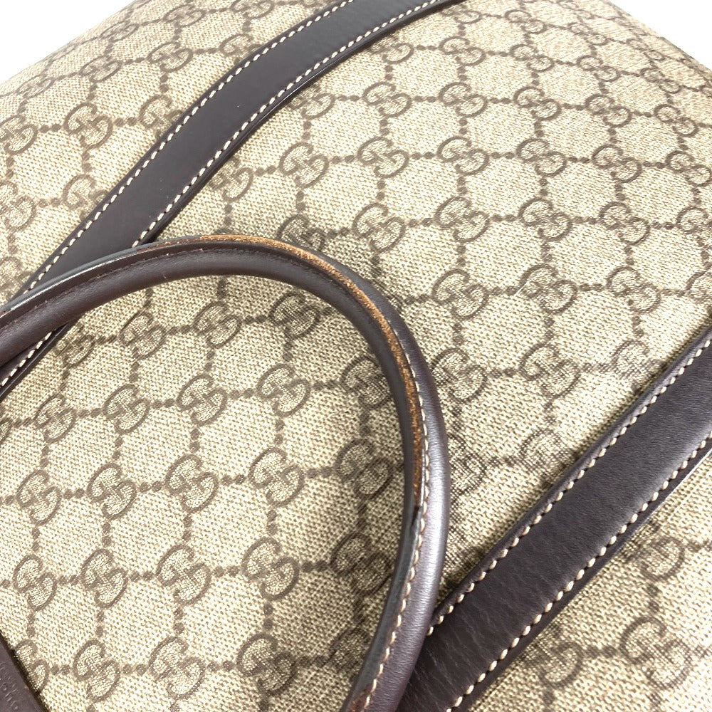 GUCCI 228668 GG Plus Vertical Tote Bag Shoulder Bag PVC/Leather Men's Beige