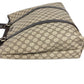 GUCCI 228668 GG Plus Vertical Tote Bag Shoulder Bag PVC/Leather Men's Beige