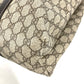 GUCCI 228668 GG Plus Vertical Tote Bag Shoulder Bag PVC/Leather Men's Beige