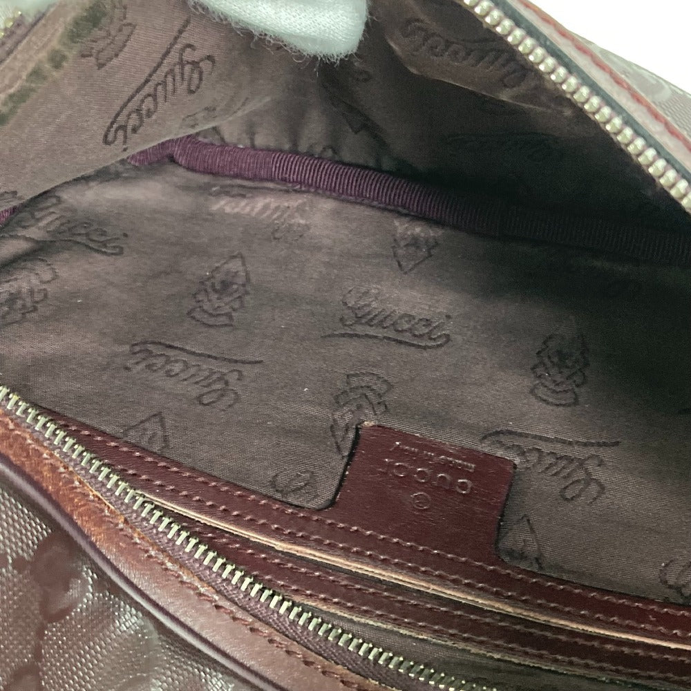 GUCCI 233269 カバン GGインプリメ ショルダーバッグ クロス ベルトバッグ ボディバッグ PVC/レザー メンズ パープル系