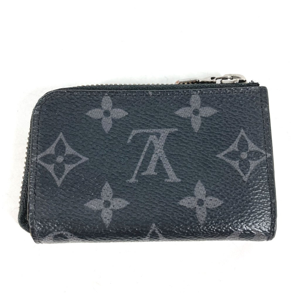 LOUIS VUITTON Ｍ63536 モノグラムエクリプス ポルトモネ ジュール L字ファスナー 財布 小銭入れ コインケース モノグラムエクリプスキャンバス メンズ ブラック