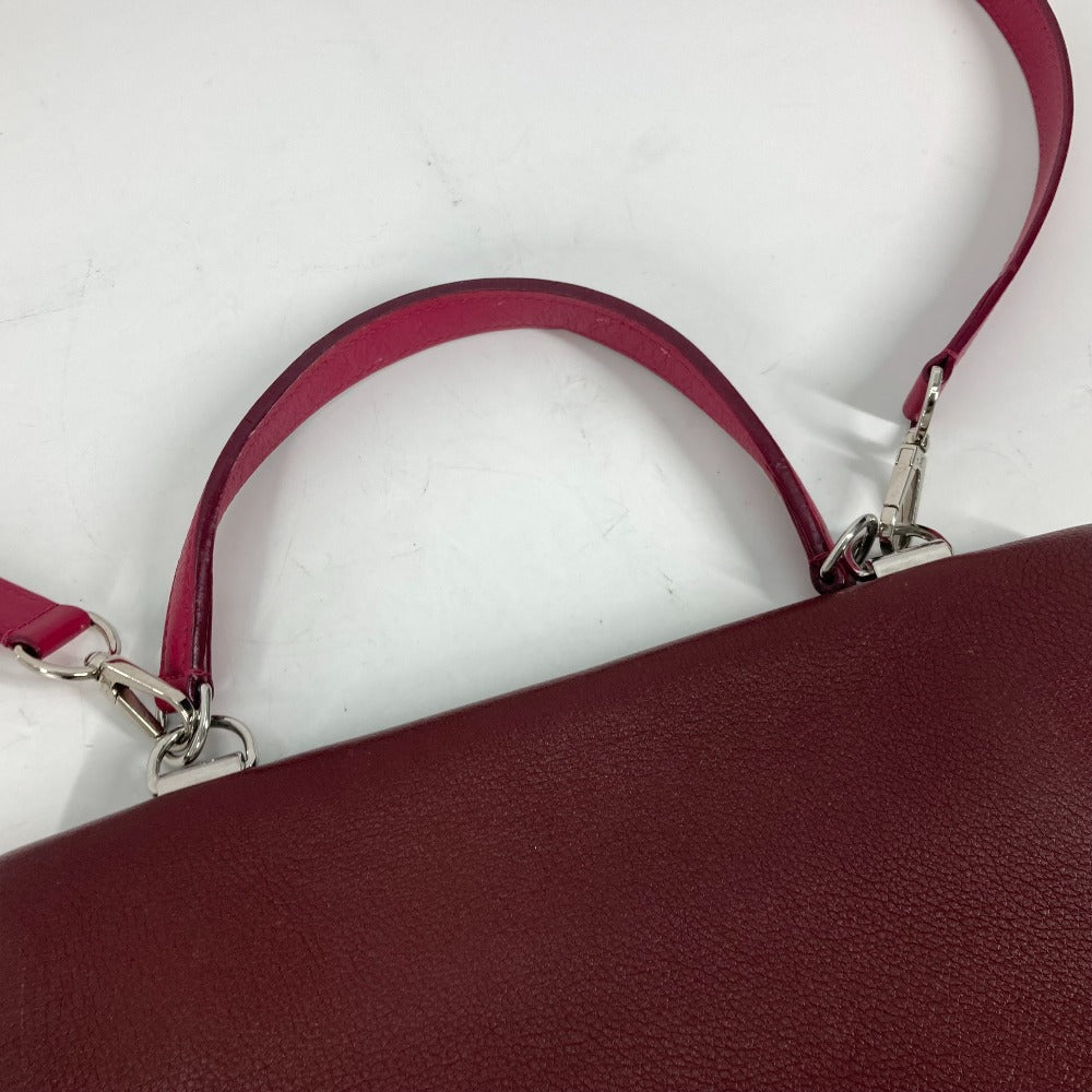 LOUIS VUITTON バイカラー ロックミー2 2WAY ショルダーバッグ 斜め掛け ハンドバッグ レザー レディース パープル