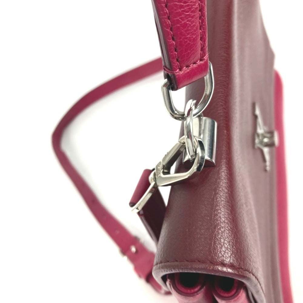 LOUIS VUITTON バイカラー ロックミー2 2WAY ショルダーバッグ 斜め掛け ハンドバッグ レザー レディース パープル