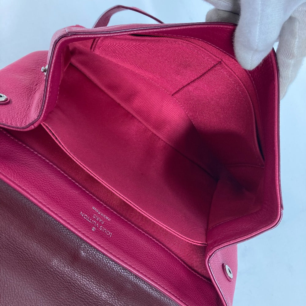 LOUIS VUITTON バイカラー ロックミー2 2WAY ショルダーバッグ 斜め掛け ハンドバッグ レザー レディース パープル
