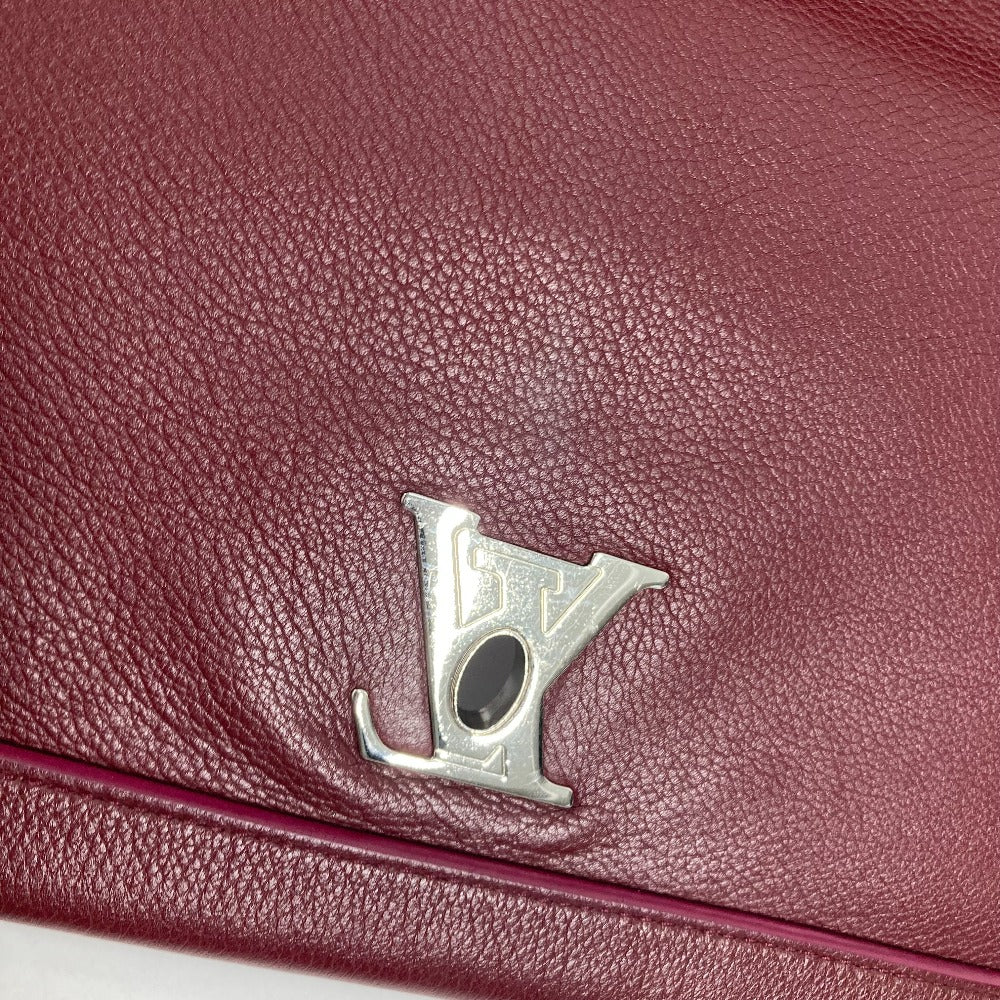 LOUIS VUITTON バイカラー ロックミー2 2WAY ショルダーバッグ 斜め掛け ハンドバッグ レザー レディース パープル