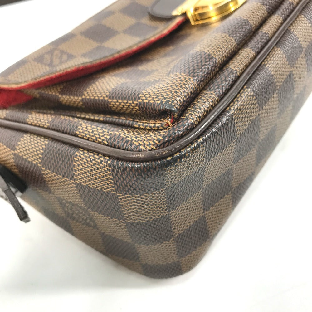 LOUIS VUITTON N60006 ダミエ ラヴェッロGM ショートストラップ 肩掛け ショルダーバッグ ダミエキャンバス レディース エベヌ ブラウン