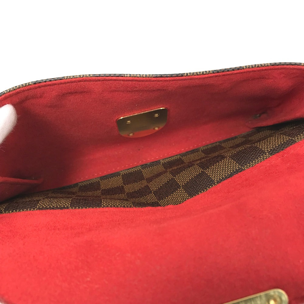 LOUIS VUITTON N60006 ダミエ ラヴェッロGM ショートストラップ 肩掛け ショルダーバッグ ダミエキャンバス レディース エベヌ ブラウン