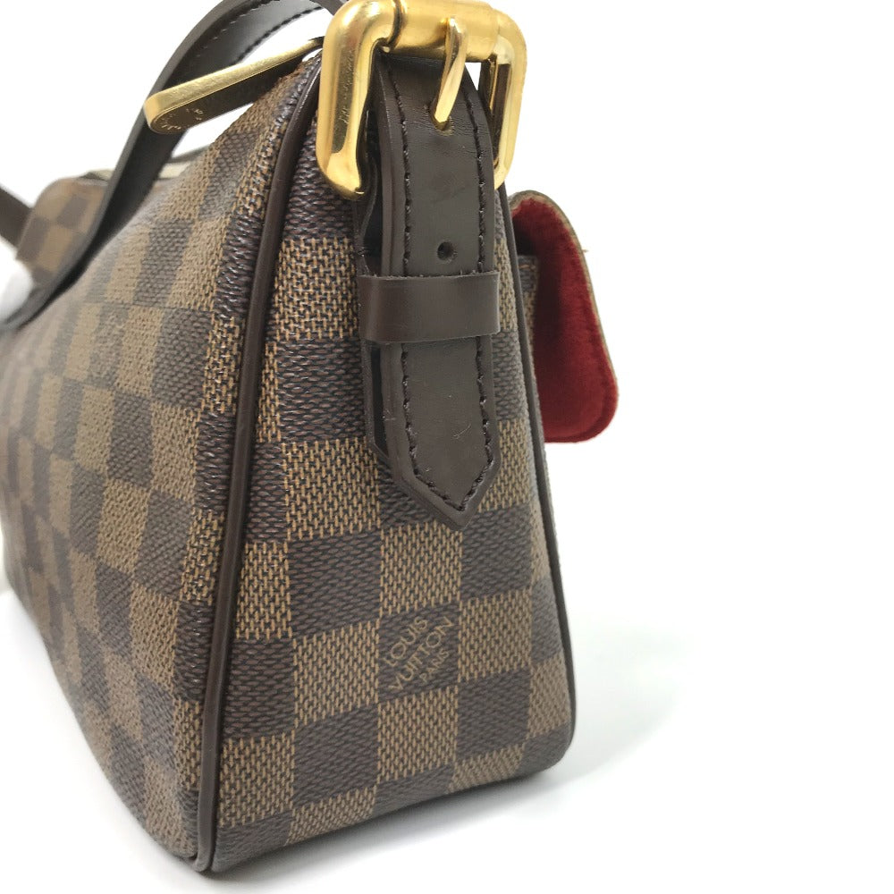 LOUIS VUITTON N60006 ダミエ ラヴェッロGM ショートストラップ 肩掛け ショルダーバッグ ダミエキャンバス レディース エベヌ ブラウン
