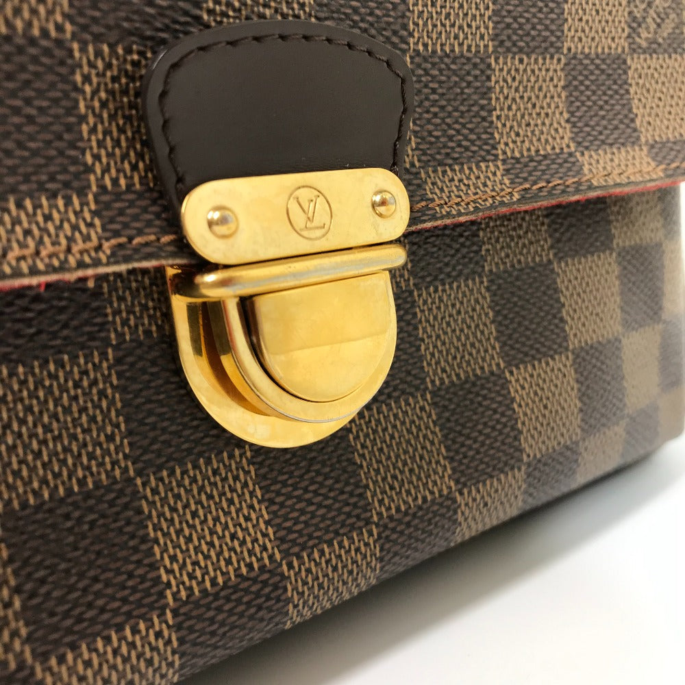 LOUIS VUITTON N60006 ダミエ ラヴェッロGM ショートストラップ 肩掛け ショルダーバッグ ダミエキャンバス レディース エベヌ ブラウン