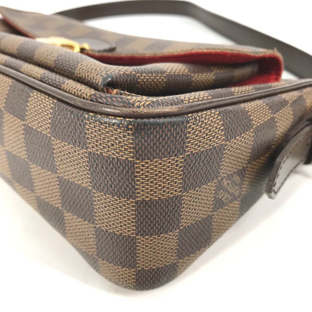 LOUIS VUITTON N60006 ダミエ ラヴェッロGM ショートストラップ 肩掛け ショルダーバッグ ダミエキャンバス レディース エベヌ ブラウン